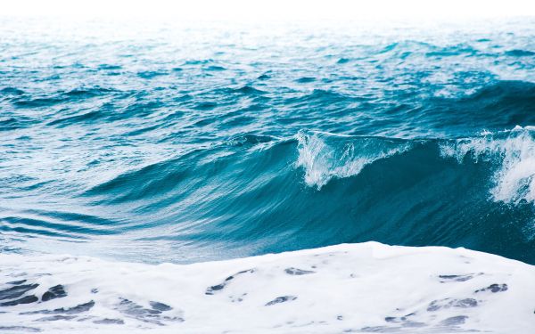 sea waves, azure Wallpaper 2560x1600