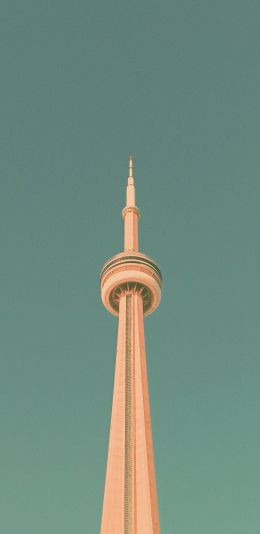 Toronto, Ontario, tower Wallpaper 1080x2220