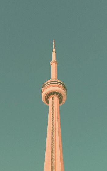 Обои 1200x1920 Торонто, Онтарио, башня