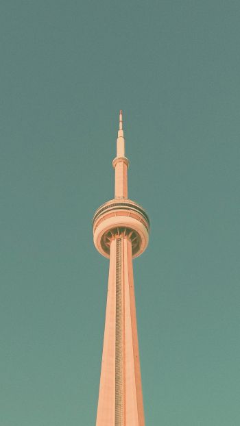 Обои 1440x2560 Торонто, Онтарио, башня