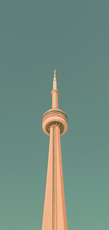 Обои 1080x2280 Торонто, Онтарио, башня