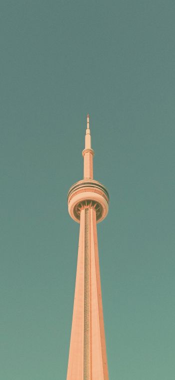 Toronto, Ontario, tower Wallpaper 1284x2778