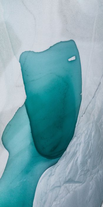 Обои 720x1440 Гренландия, лед, вода