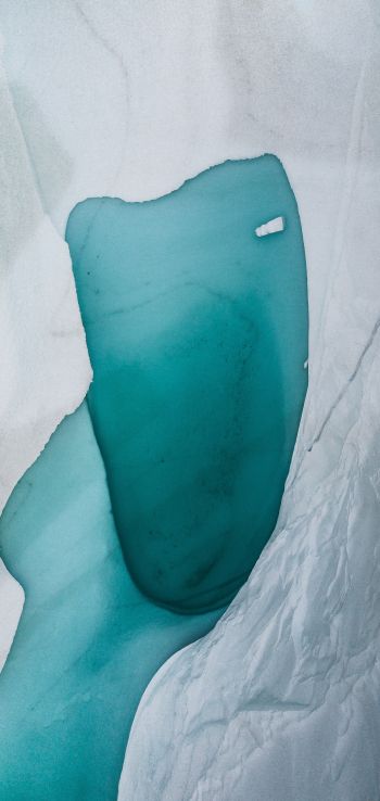 Greenland, ice, water Wallpaper 1080x2280