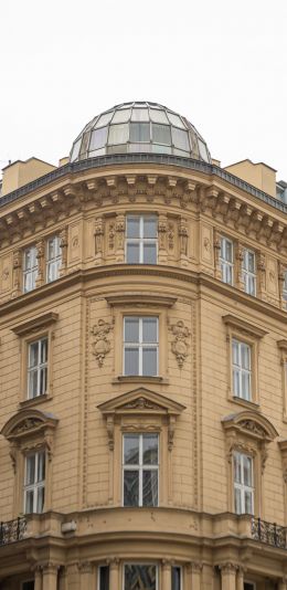 building, Vienna, Austria Wallpaper 1440x2960