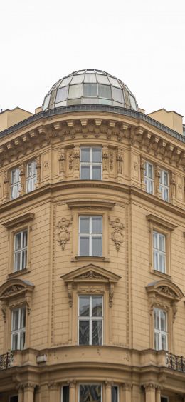 building, Vienna, Austria Wallpaper 1080x2340