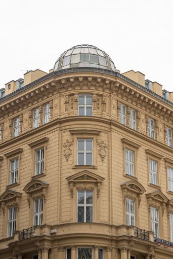 Обои 640x960 здание, Вена, Австрия