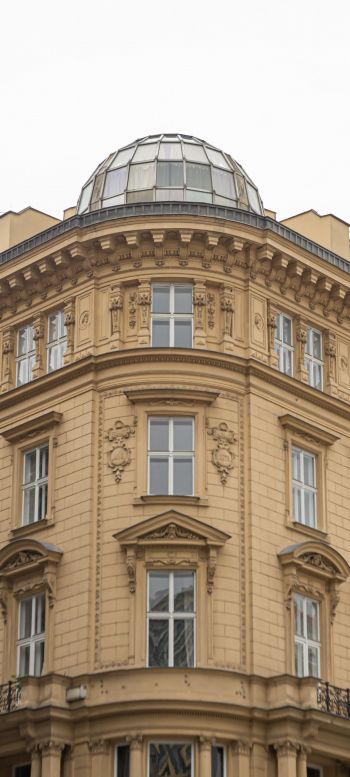 Обои 1080x2400 здание, Вена, Австрия