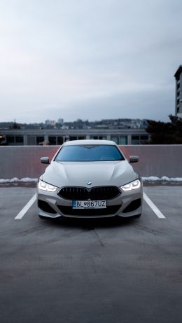 gray bmw, sports car Wallpaper 640x1136