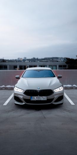 Обои 720x1440 серый BMW, спортивная машина