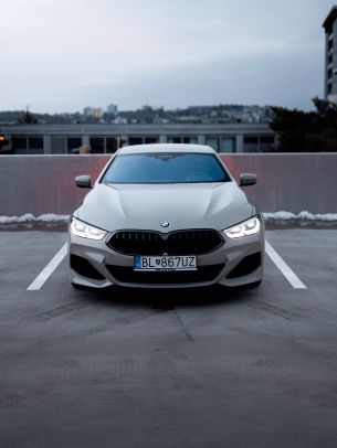 gray bmw, sports car Wallpaper 2048x2732