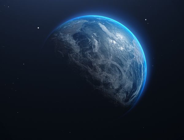 planet, blue, dark Wallpaper 4096x3112