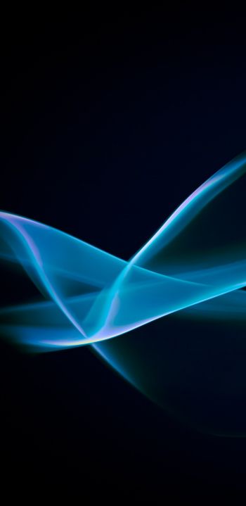 abstraction, on black background Wallpaper 1440x2960