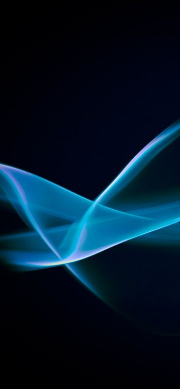 abstraction, on black background Wallpaper 1284x2778