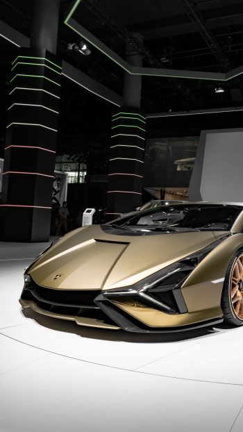 Обои 1440x2560 Lamborghini, спортивная машина