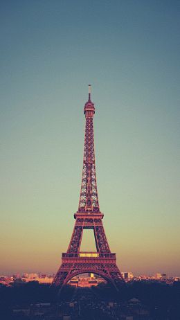 eiffel tower, Paris, France Wallpaper 1080x1920