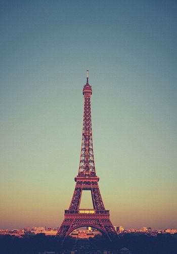 eiffel tower, Paris, France Wallpaper 1668x2388