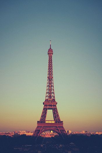 Обои 640x960 Эйфелева башня, Париж, Франция