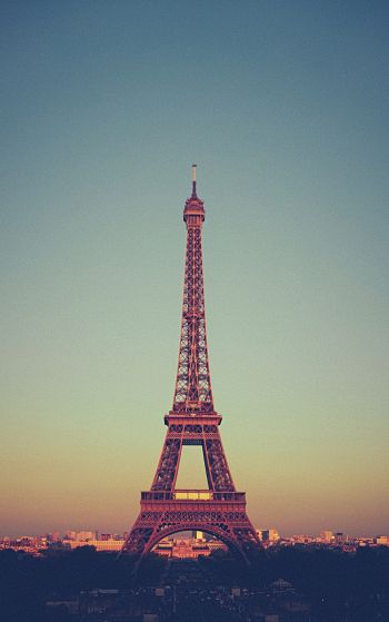 eiffel tower, Paris, France Wallpaper 1752x2800