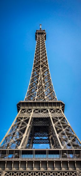 eiffel tower, Paris, France Wallpaper 1080x2340