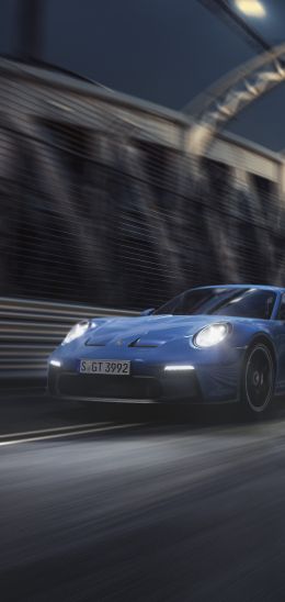 Porsche 911 GT3, sports car Wallpaper 1080x2280