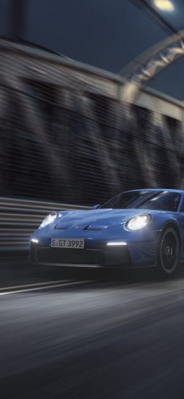 Porsche 911 GT3, sports car Wallpaper 828x1792