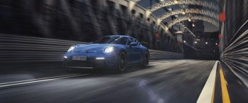 Porsche 911 GT3, sports car Wallpaper 3440x1440
