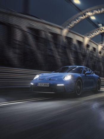 Porsche 911 GT3, sports car Wallpaper 1536x2048