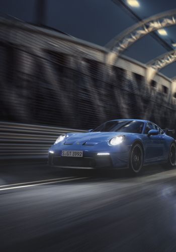 Porsche 911 GT3, sports car Wallpaper 1668x2388