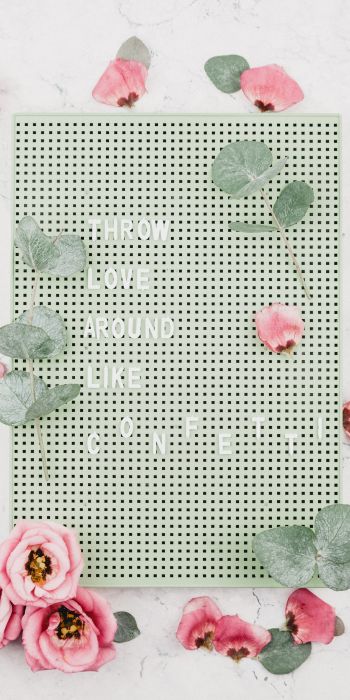 Valentine's day, valentine, flower arrangement Wallpaper 720x1440