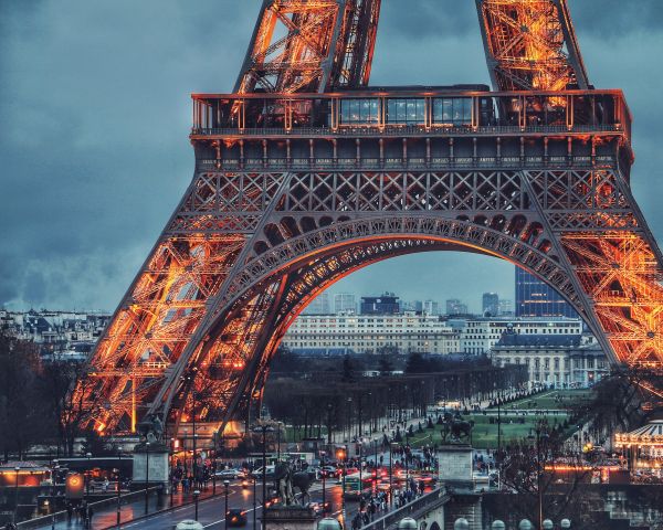 eiffel tower, Paris, France Wallpaper 1280x1024