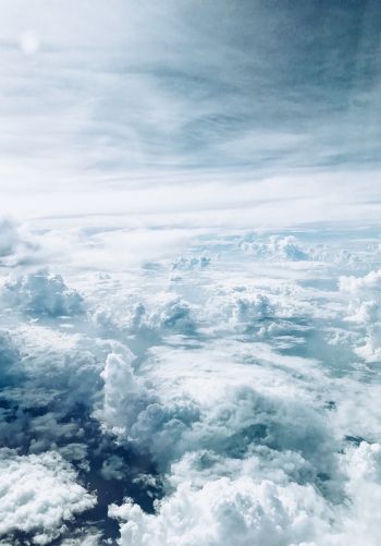 clouds, top view Wallpaper 1668x2388