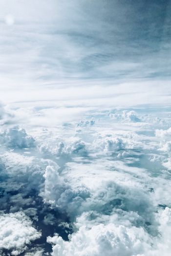 clouds, top view Wallpaper 640x960