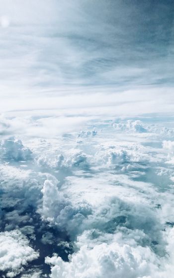 clouds, top view Wallpaper 1752x2800