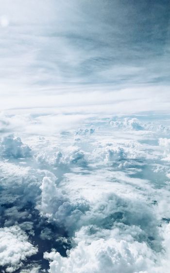 clouds, top view Wallpaper 1600x2560