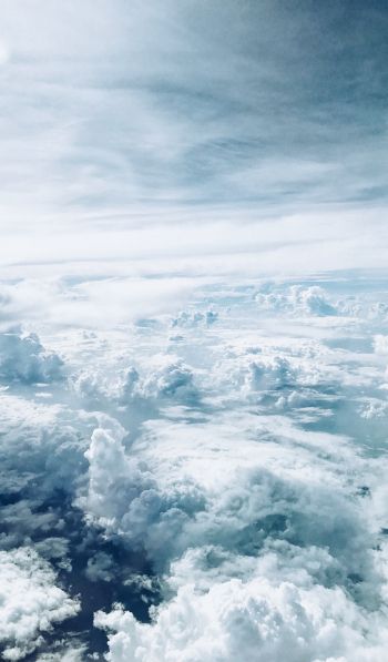 clouds, top view Wallpaper 600x1024