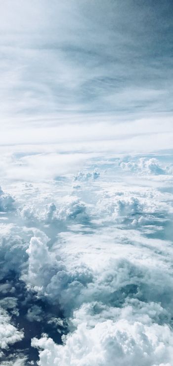 clouds, top view Wallpaper 1080x2280