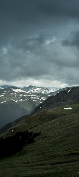 Grand Lake, USA, slope Wallpaper 720x1600