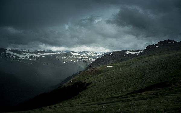 Grand Lake, USA, slope Wallpaper 2560x1600