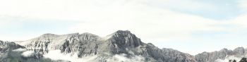 Telluride, USA, mountains, sky Wallpaper 1590x400