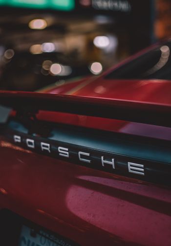 Обои 1640x2360 Porsche, спортивная машина