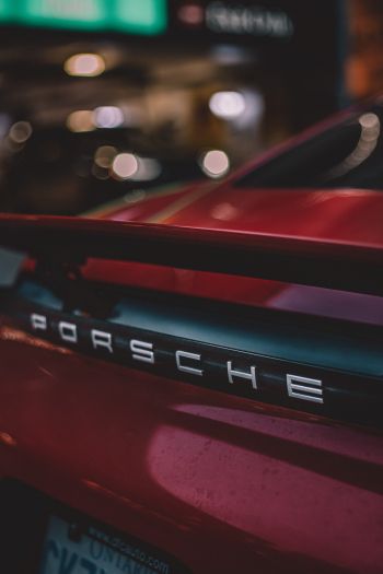 Обои 640x960 Porsche, спортивная машина