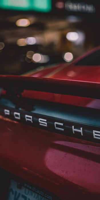 Обои 720x1440 Porsche, спортивная машина