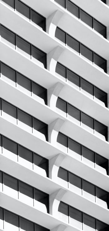 building, white, light Wallpaper 1080x2280