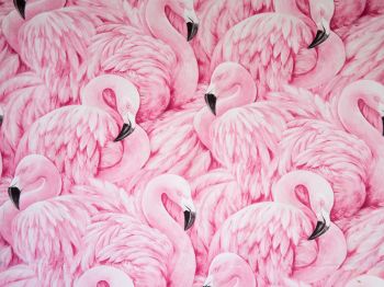 pink flamingo, figure Wallpaper 1024x768