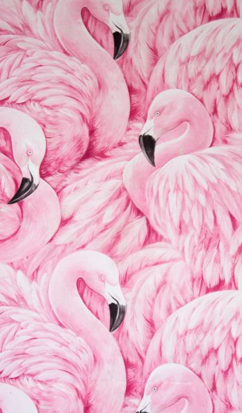 pink flamingo, figure Wallpaper 600x1024