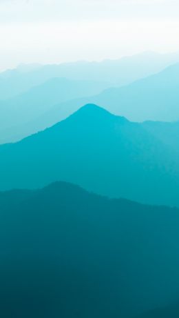 mountain landscape, Petropolis, Brazil Wallpaper 640x1136