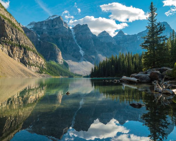 Lake Louise, Canada, landscape Wallpaper 1280x1024