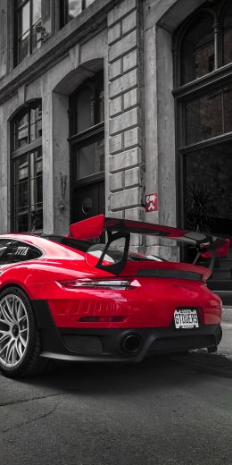 Porsche 911 GT2 RS, sports car Wallpaper 720x1440