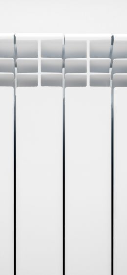 battery, white, minimalism Wallpaper 1284x2778
